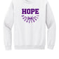 Hope Basketball Crewneck Sweatshirt (Adult_