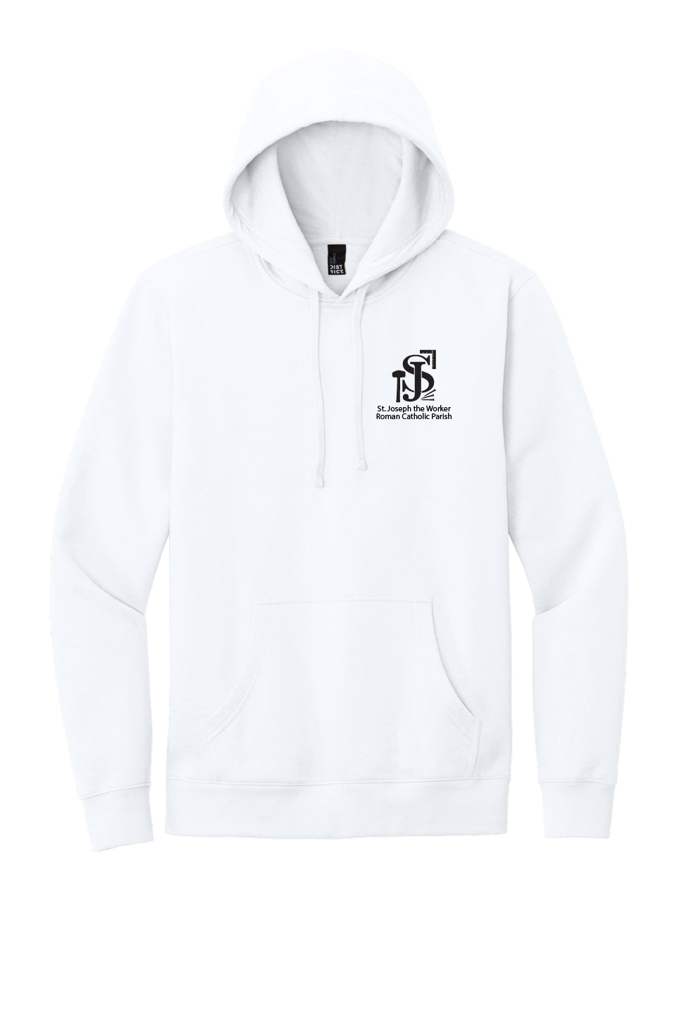 St. Joseph the Worker II Hoodie-Single Color Logo