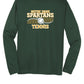 Notre Dame Tennis Sport Tek Competitor Long Sleeve Shirt green