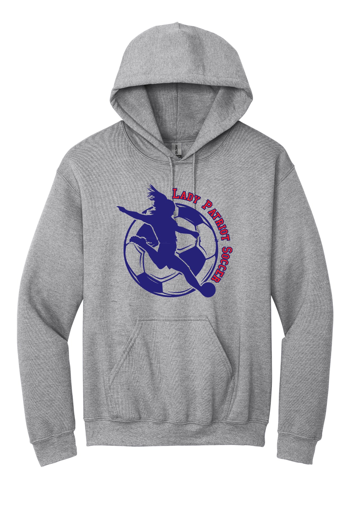 Lady Patriot Soccer Ball Hoodie