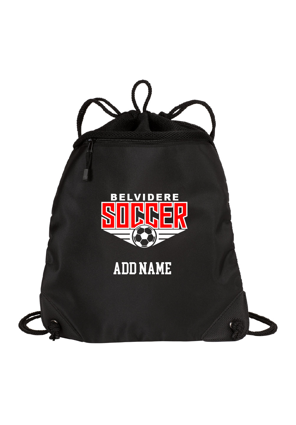 Belvidere Soccer Cinch Bag