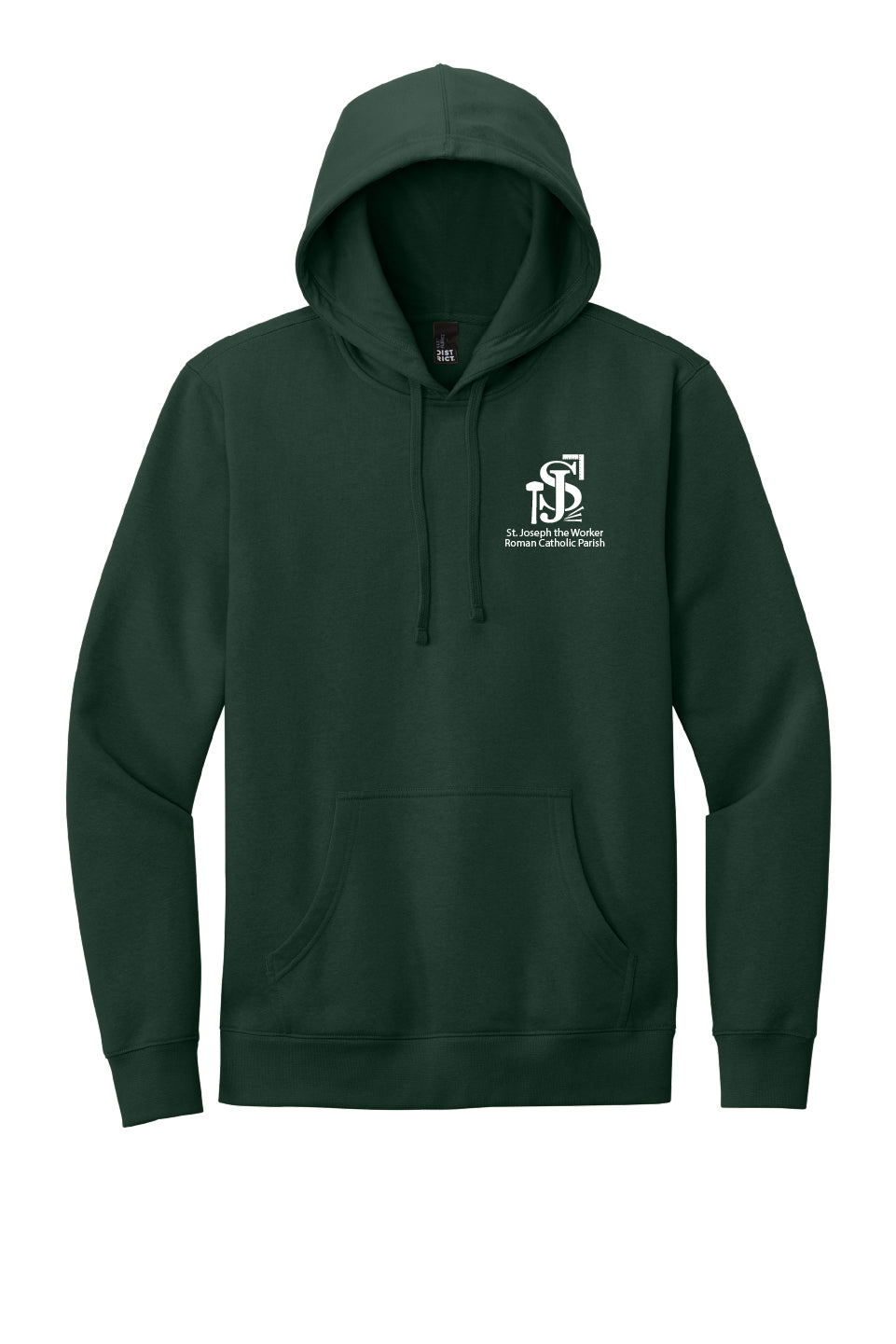 St. Joseph the Worker II Hoodie-Single Color Logo