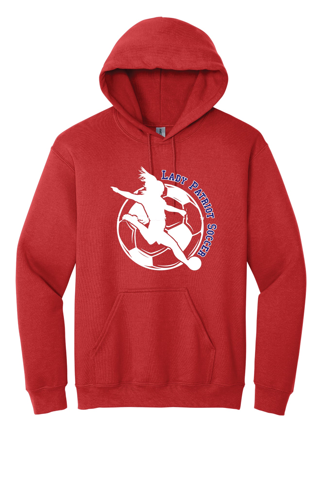 Lady Patriot Soccer Ball Hoodie
