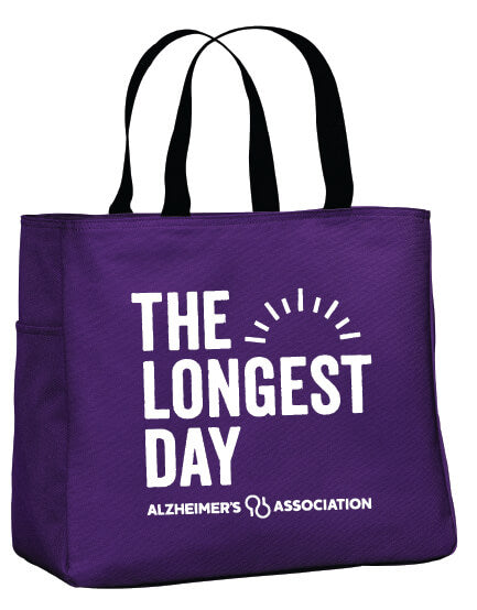 Purple Tote The Longest Day