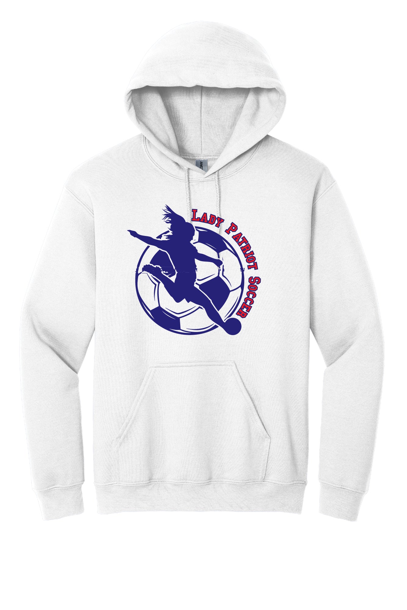 Lady Patriot Soccer Ball Hoodie