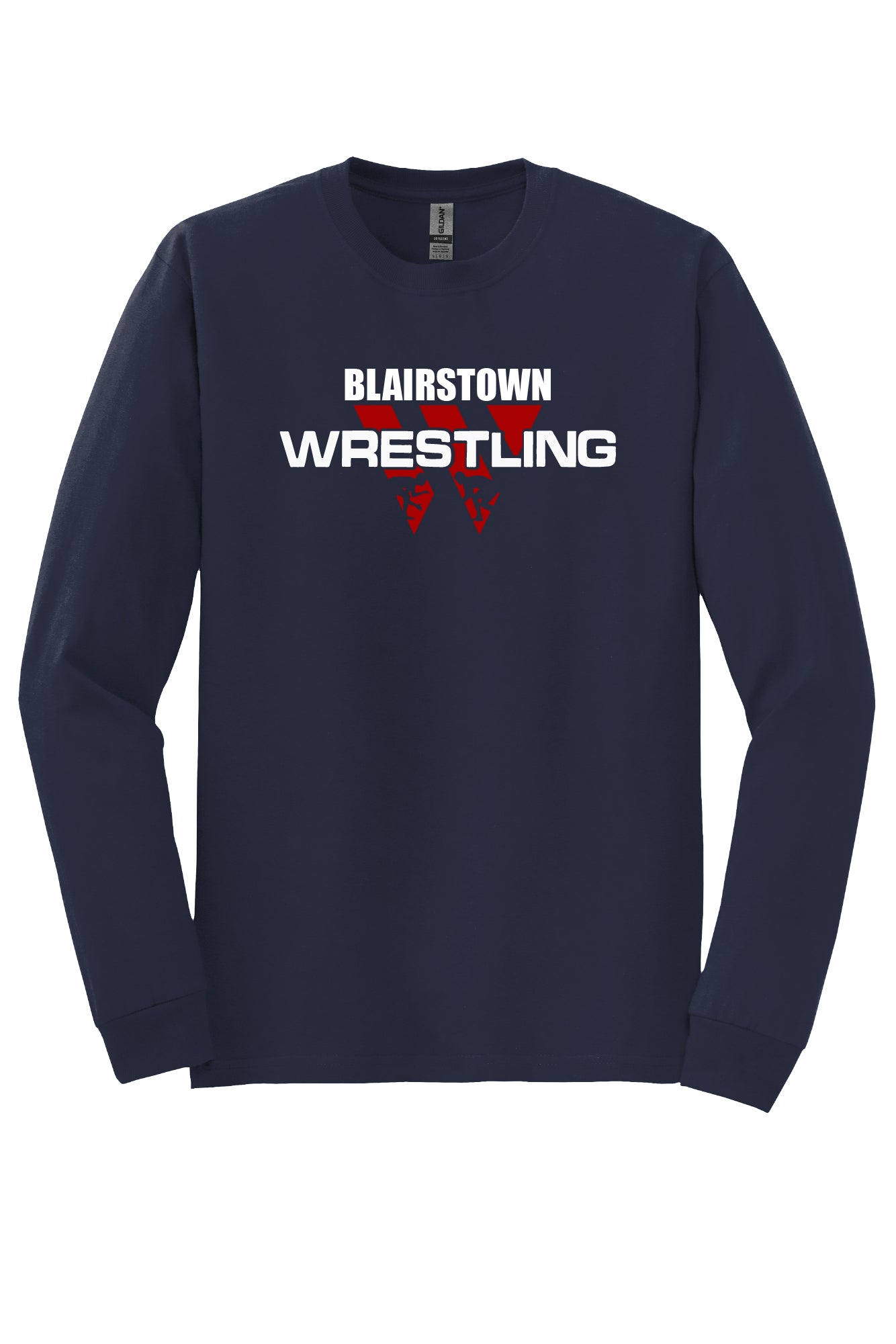 Blairstown Wrestling Long Sleeve T-Shirt (Youth)