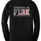 Long Sleeve T-Shirt black back