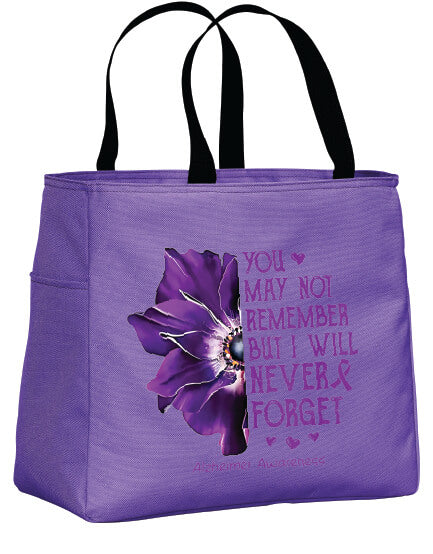 Orchid Tote I Will Never Forget