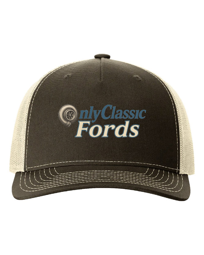 Only Classic Fords Richardson 5 panel Trucker Cap