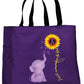 Purple Tote I Will Remember For You