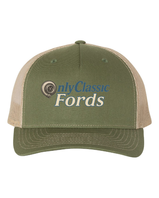 Only Classic Fords Richardson 5 panel Trucker Cap