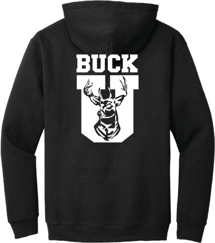 Buck U hoodie back