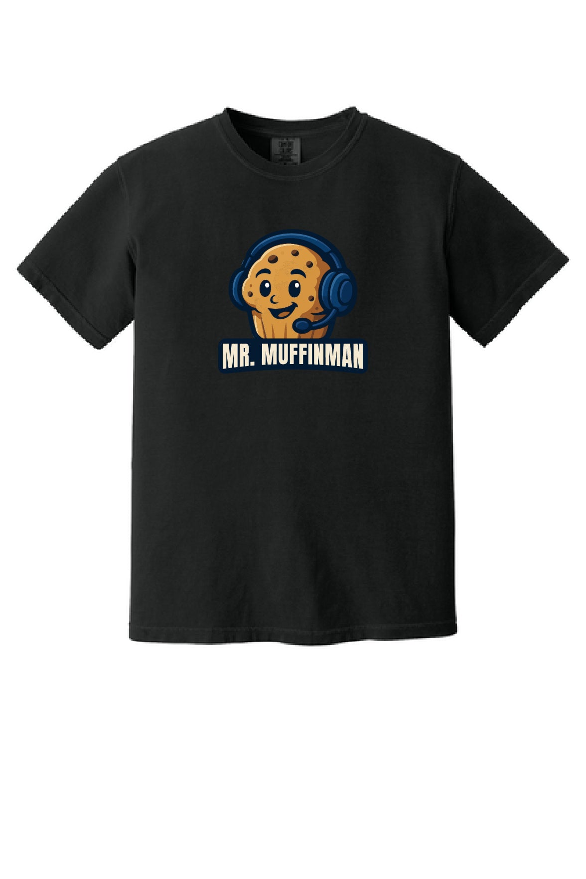 Mr. Muffinman (Blue) Comfort Colors Short Sleeve T-shirt
