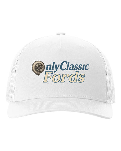 Only Classic Fords Richardson 5 panel Trucker Cap