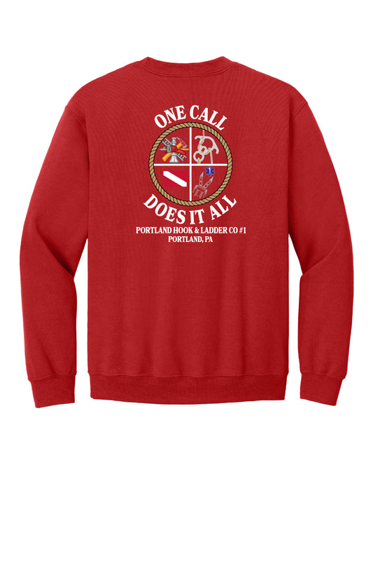 Portland One Call Does It All Crewneck Sweatshirt (Adult)