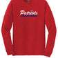 Patriots Cheerleaders Long Sleeve T-Shirt red