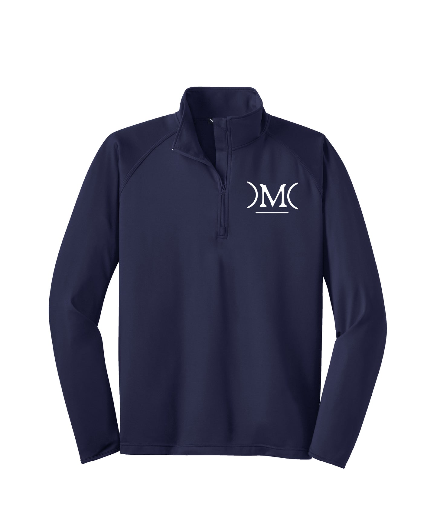 Unisex Bar M Sport Tek 1/4 Zip Pullover