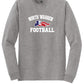 North Warren Patriots Football Long Sleeve T-Shirt gray