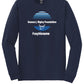 Long Sleeve T-Shirt - Circle Logo navy front