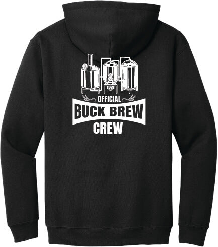 Buck Brew Crew hoodie back