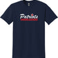 Patriots Cheerleaders Short Sleeve T-Shirt navy