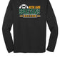 Notre Dame Soccer Sport Tek Competitor Long Sleeve Shirt back-black