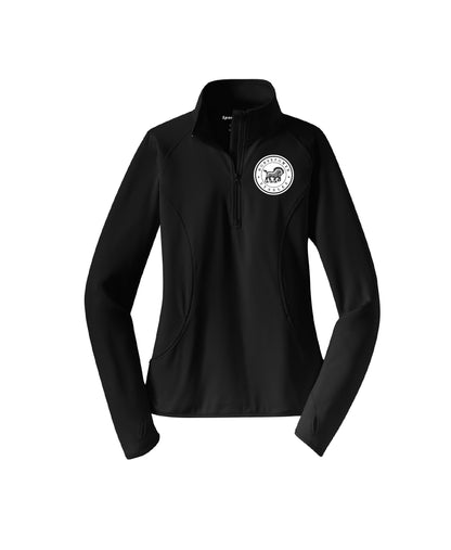 Ladies Horsepower Stables Sport Tek 1/4 Zip Pullover