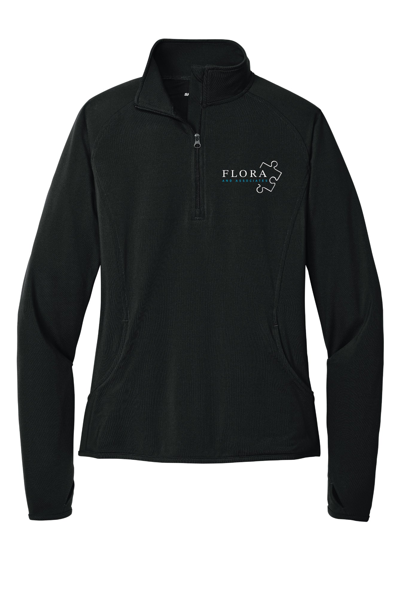 Flora and Associates Ladies Sport Tek 1/4 Zip Pullover