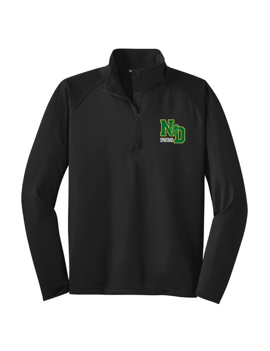 Notre Dame Sport Tek 1/4 Zip Pullover (Unisex)