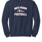 North Warren Patriots Football Crewneck Sweatshirt