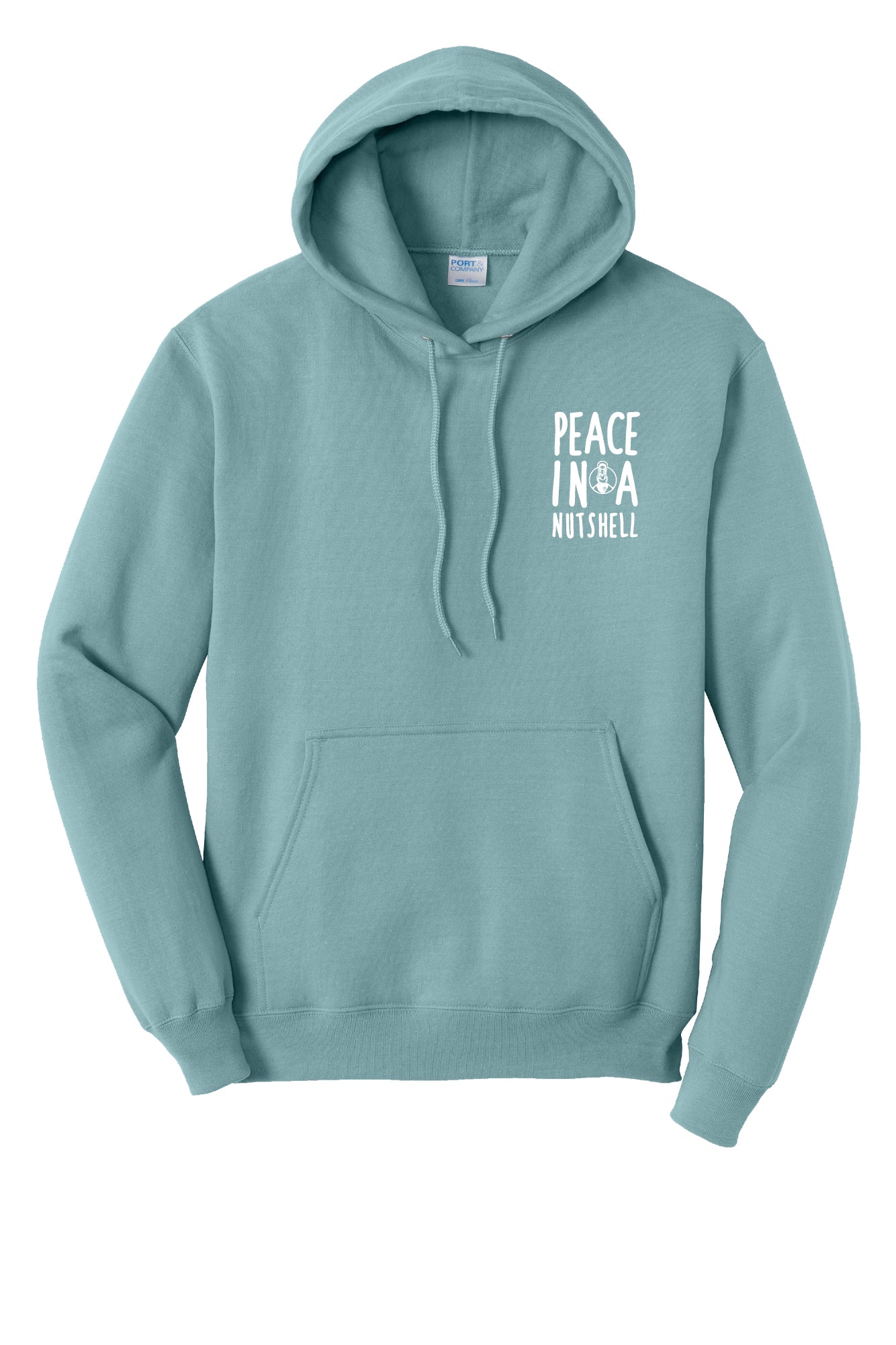 Peace in a Nutshell Large Front OG Logo Hoodie