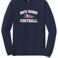 North Warren Patriots Football Long Sleeve T-Shirt (Youth) navy