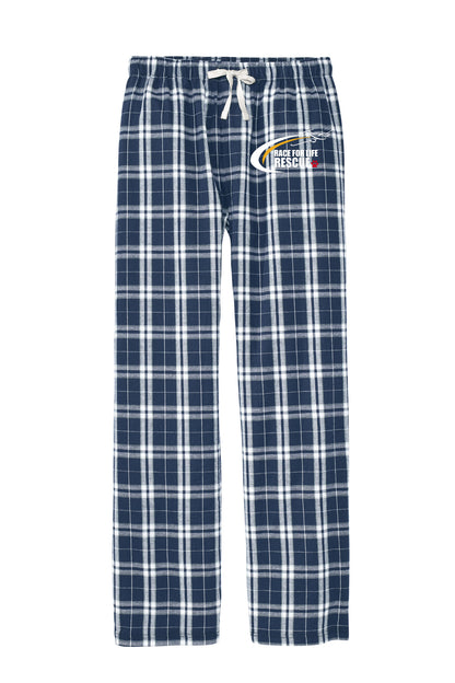 RAce for Life Rescue Flannel Pants (Unisex)