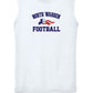 North Warren Patriots Football Tank white