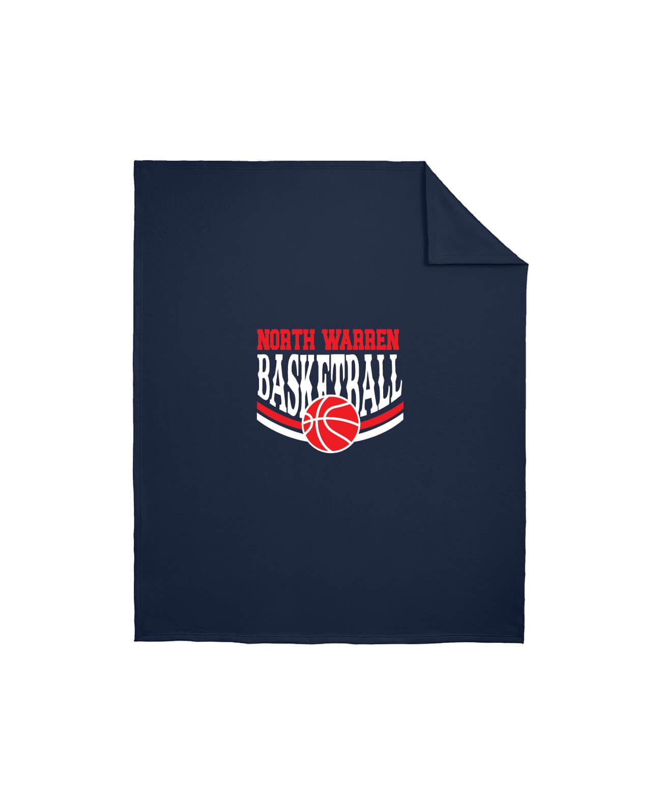 Sweatshirt Blanket NW Basketball navy