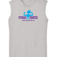 Mens Competitor Tank gray with blue