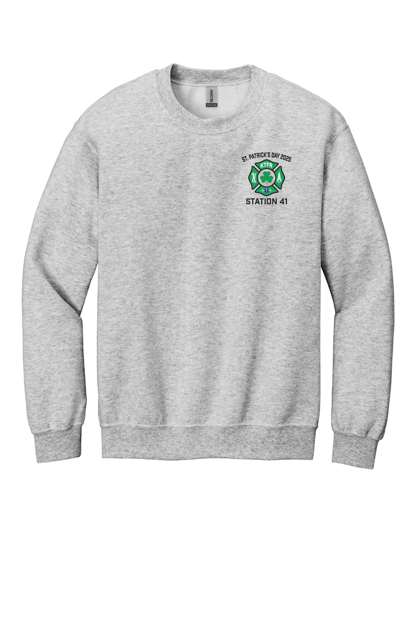 St. Patrick's Day KTFR~Station 41~Crewneck Sweatshirt (Youth)