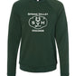 Spring Valley Hounds Crewneck Sweatshirt (Bella Canvas, Adult) green