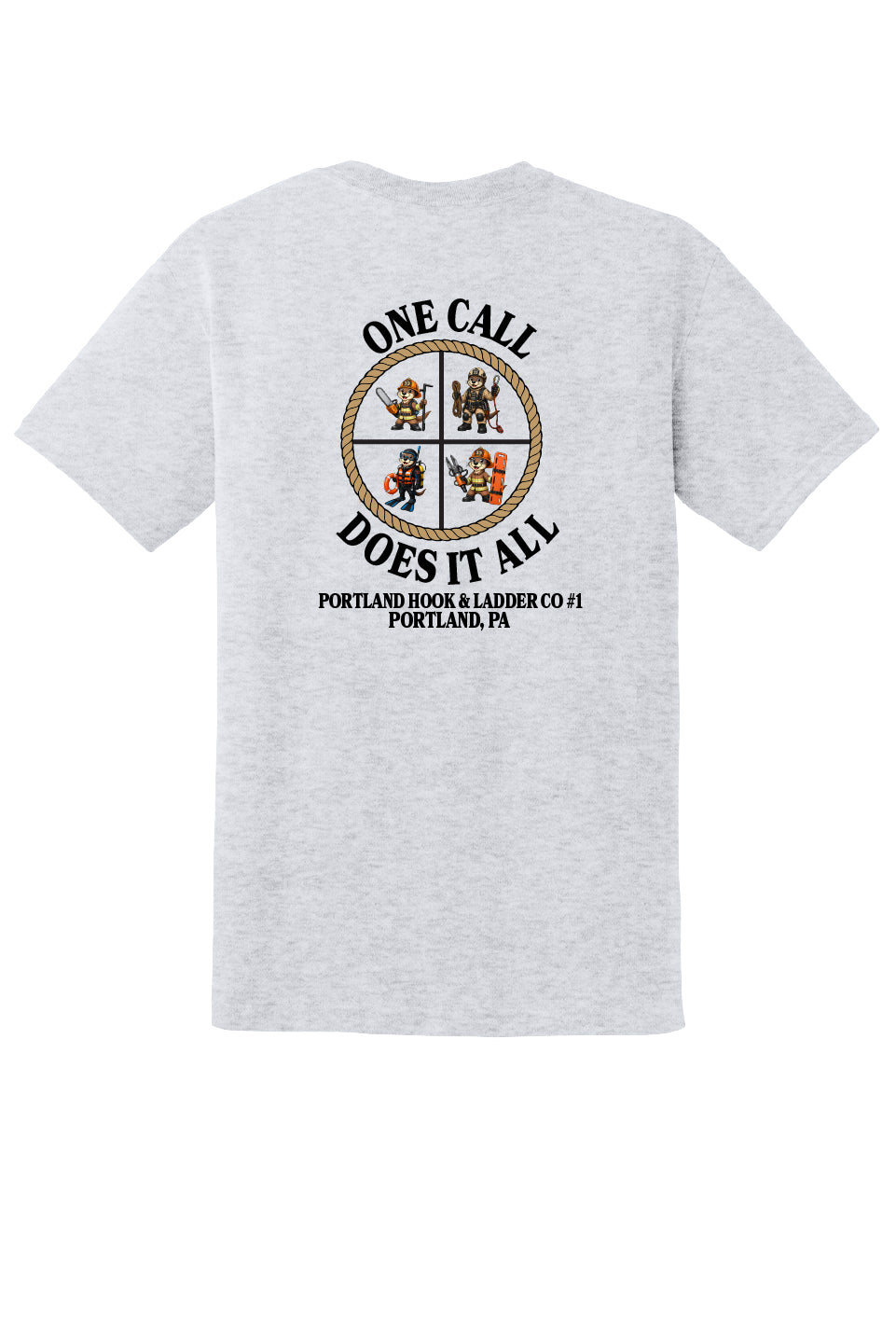 Otters One Call Does It All Short Sleeve T-Shirt