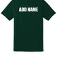 Notre Dame Softball Short Sleeve T-Shirt (Youth) green, back