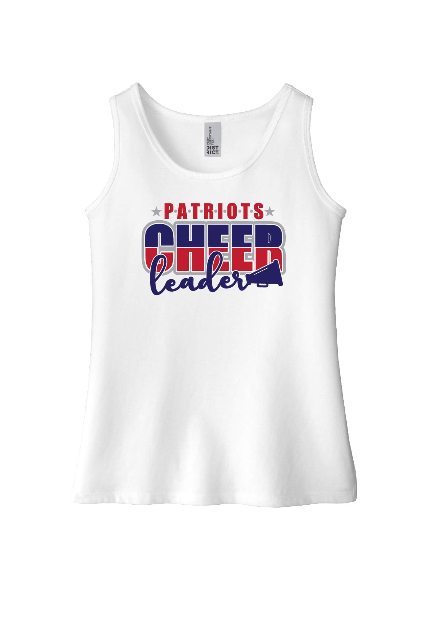 Patriots Cheer Leader Tank (Youth)