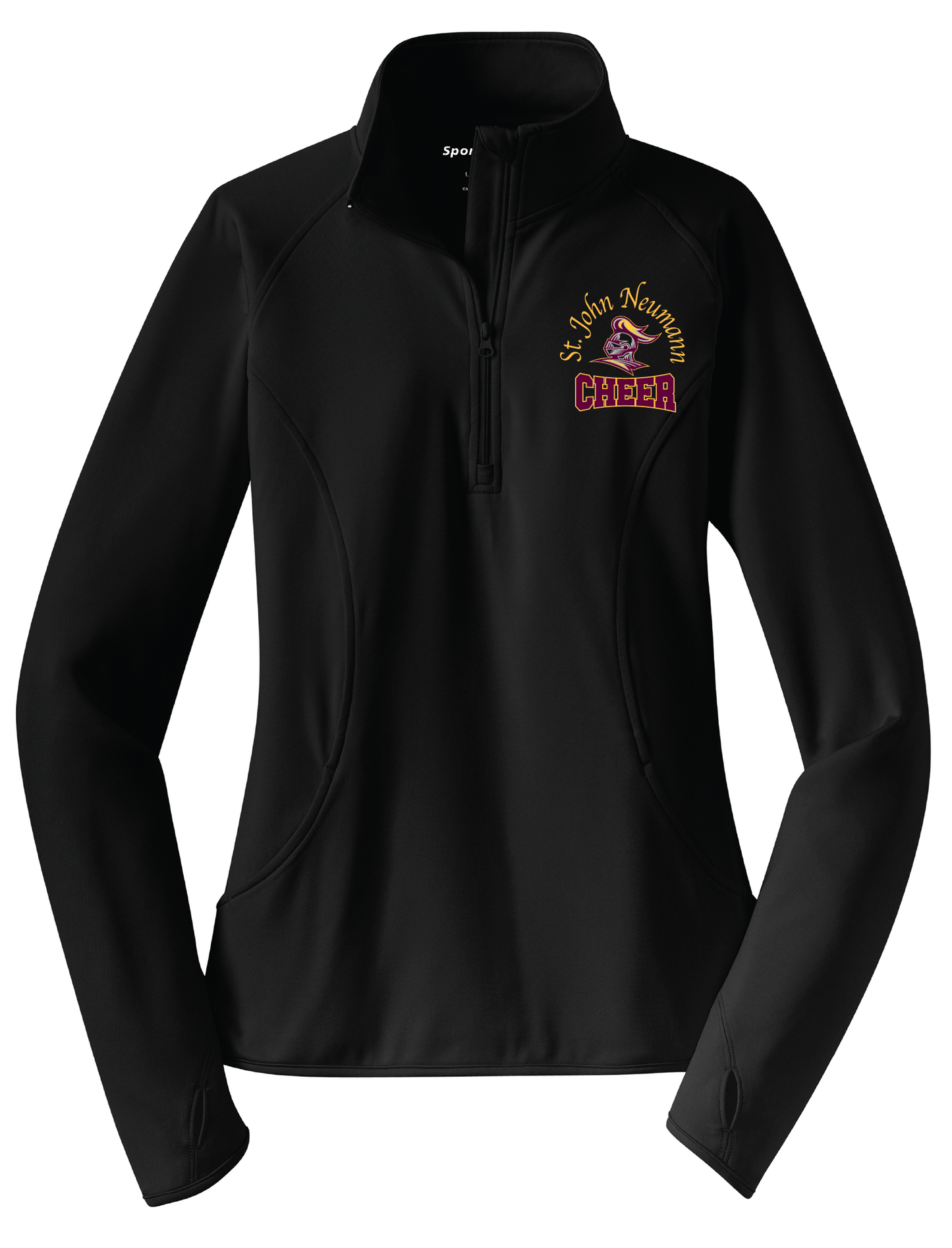 SJN Cheer Ladies Sport Tek 1/4 Zip Pullover