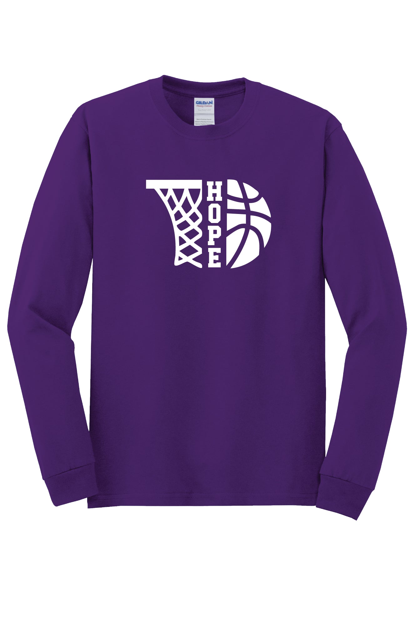 Hope Basketball Long Sleeve T-Shirt (Youth)