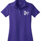 The Longest Day Short Sleeve Sport-Wick Polo Womens purple