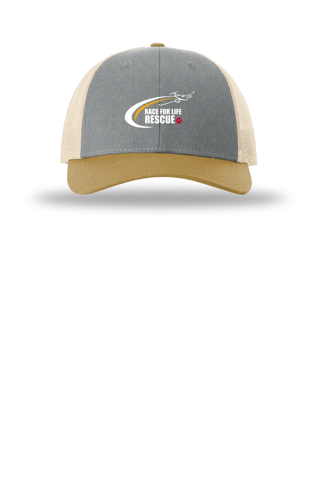 Race for Life Rescue Richardson 115 Low profile Trucker Cap