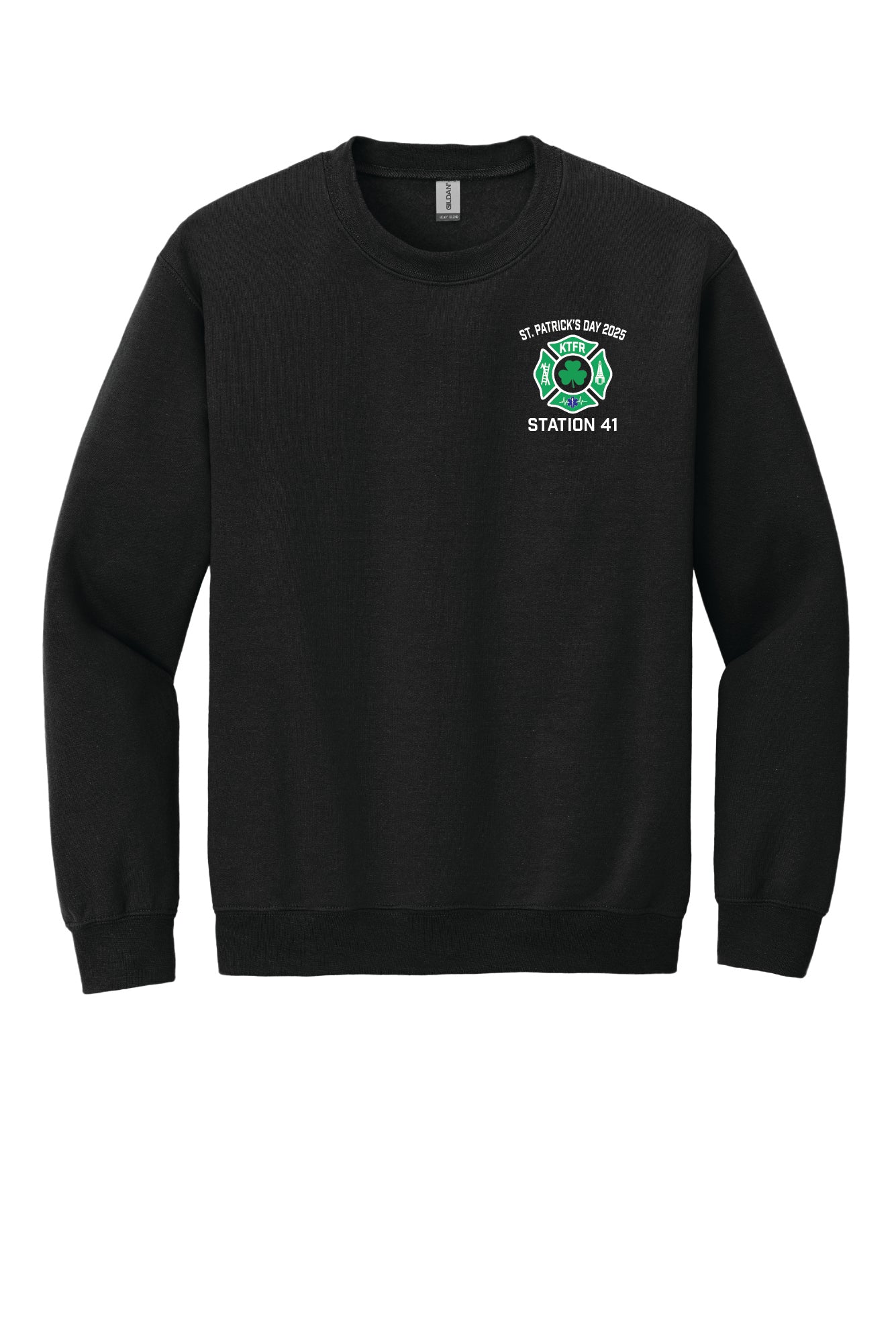 St. Patrick's Day KTFR~Station 41~Crewneck Sweatshirt (Youth)