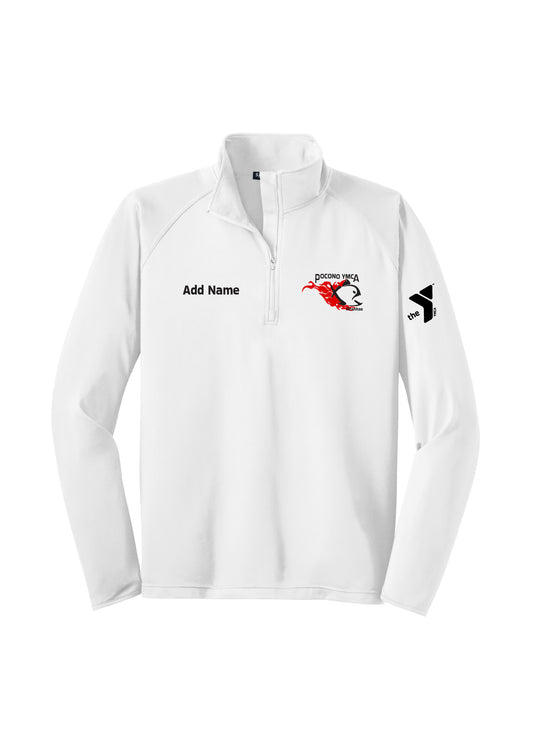 Pocono YMCA Piranhas Sport Tek 1/4 Zip Pullover (Unisex)