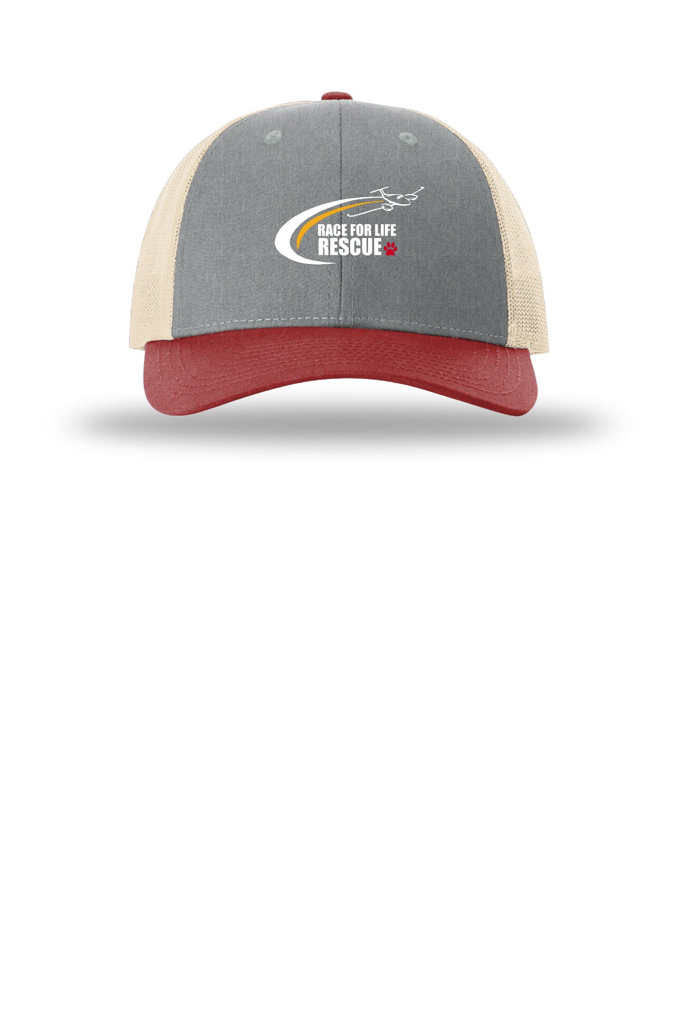 Race for Life Rescue Richardson 115 Low profile Trucker Cap