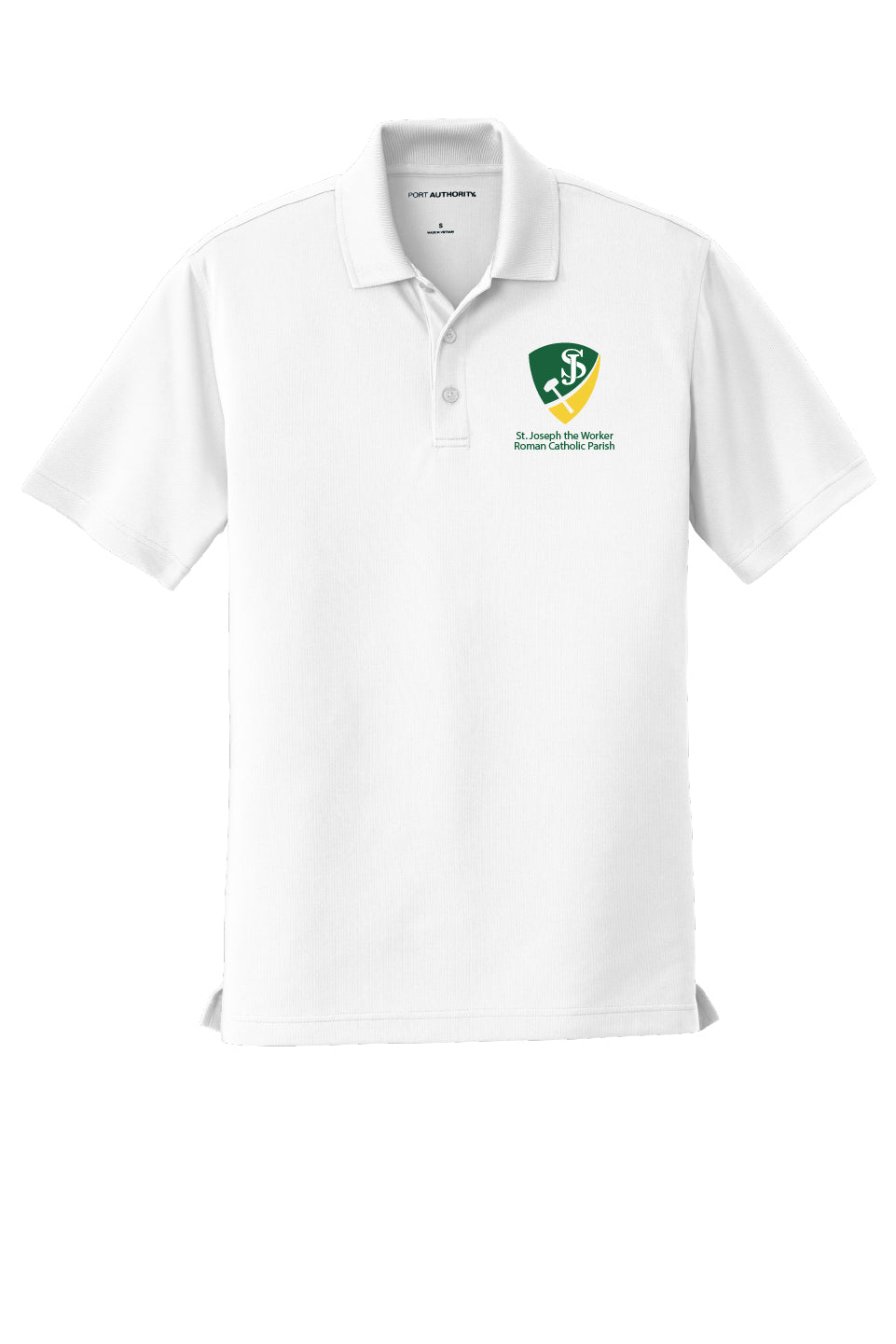 St. Joseph the Worker Mens Dry Zone UV Micro-Mesh Polo