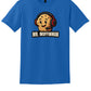 Muffin Man Red Headphones Short Sleeve T-shirt
